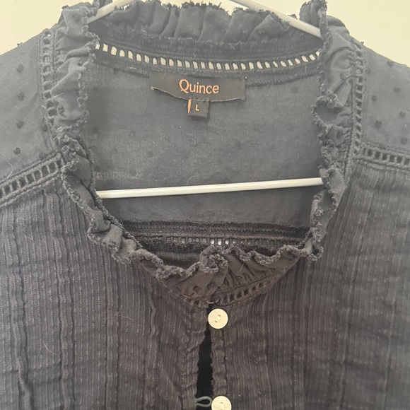 Black Button-Up Jacket - Picture 2 of 6